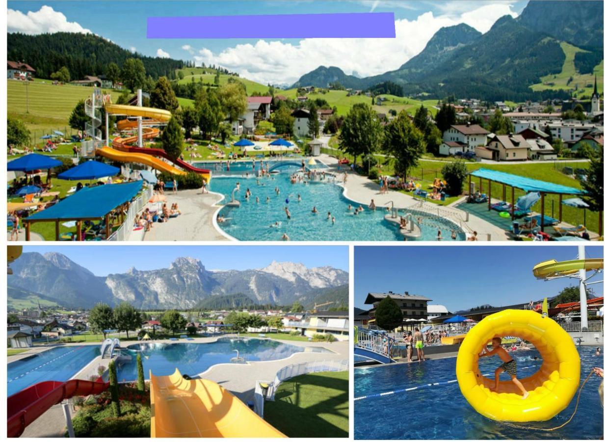 Edelweiss - 3 To 6 Guests - Private Use Of Indoor Pool, Sauna And Garden Terrace Apartment Abtenau